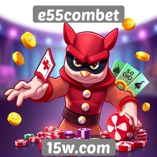 e55combet oferece diversas opções de jogos online